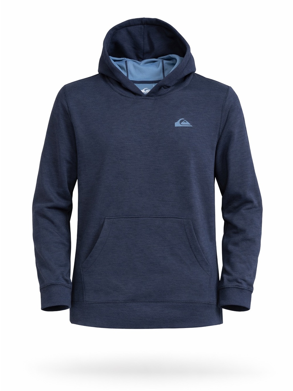 Quiksilver Men's Medium Knit Pullover Sweater Hoodie Navy Moisture Wicking